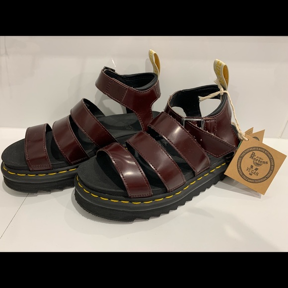 Cherry red Doc sandals - Picture 3 of 7